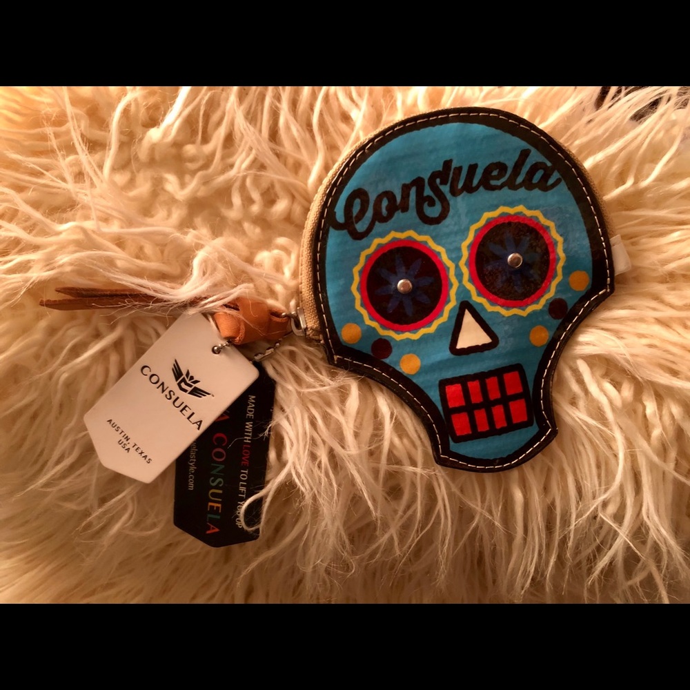 Consuela Sugar Skull Coin Purse
